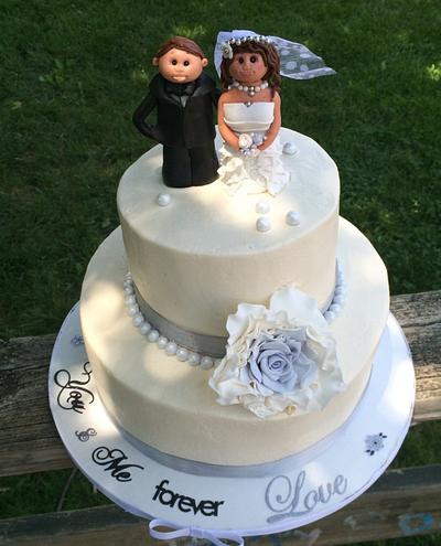 wedding cake - Cake by Edible Sugar Art