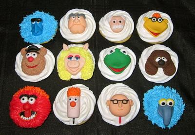 Muppets Cupcakes - Cake by Cuteology Cakes 