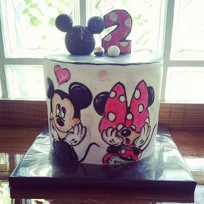 Mickey&Minnie - Cake by Tea Latin