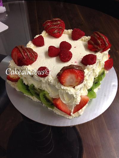Birthday cake  - Cake by cakealicious77