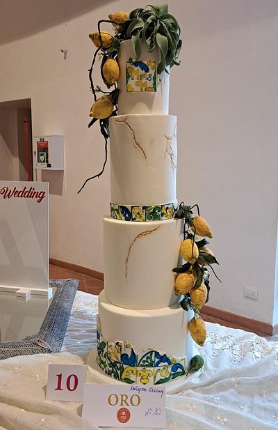 Wedding lemon cake - Cake by Teresa