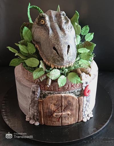 T-Rex - Cake by OSLAVKA