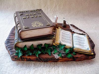 books cake - Cake by Betina