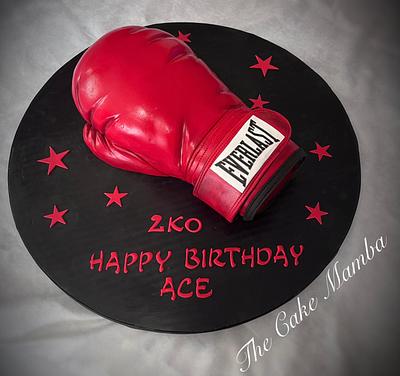 Boxing glove cake - Cake by The Cake Mamba