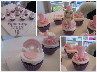 Princess Cupcakes - Cake by kelly