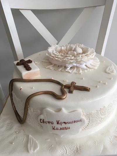 Christening cake - Cake by Doroty