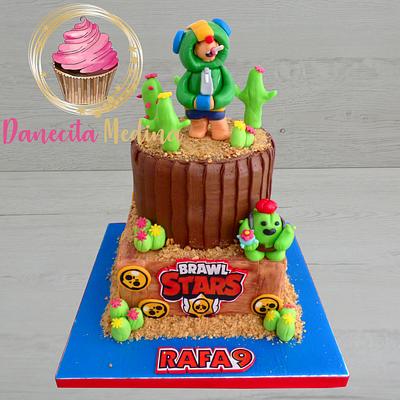 TARTA BRAWL STARS - Cake by Danecita Medina