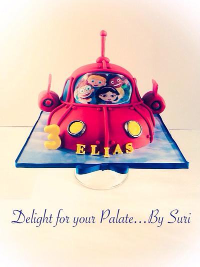 Little Einsteins Rocket Ship Cake - Cake by Delight for your Palate by Suri