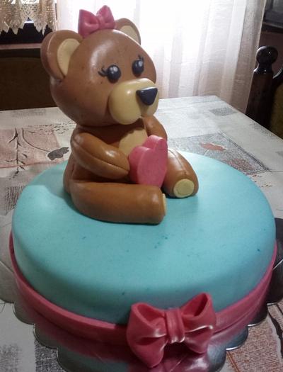 Teddy bear cake - Cake by Zoca