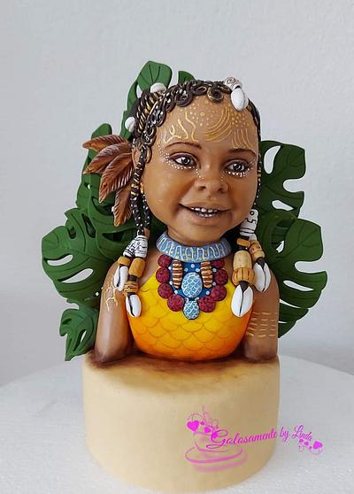 Nubia Land of Gold - An International Cake Art Collaboration - Cake by golosamente by linda