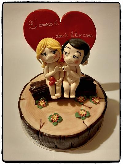 L'amore è - Cake by zuccheroperpassione