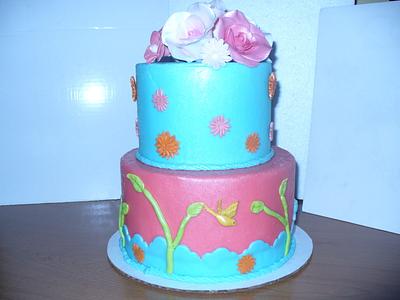 Springtime birthday - Cake by Bizcochosymas
