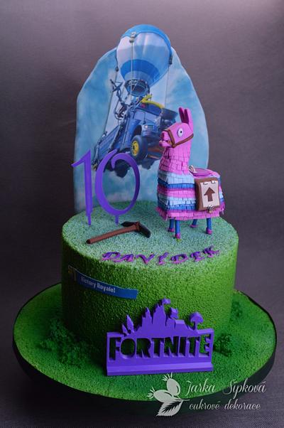 Fortnite Cake - Cake by JarkaSipkova