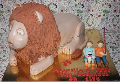 Lion Carved Cake - Cake by Carolina Cardoso