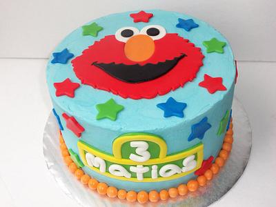 "Elmo's birthday cake" - Cake by Ana