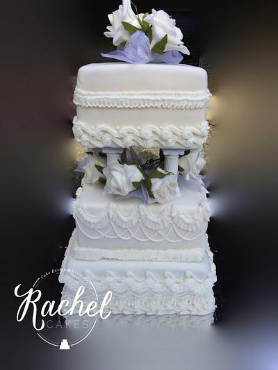50th Wedding Anniversary Replica - Cake by Rachel~Cakes