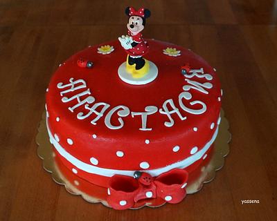 Mini Mouse cake - Cake by Yasena's sweets and cakes