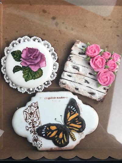 Royal icing decorated cookies  - Cake by Samyukta
