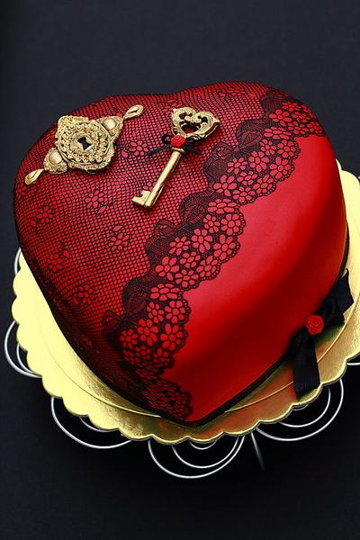 You've got the key to my heart - Cake by laskova