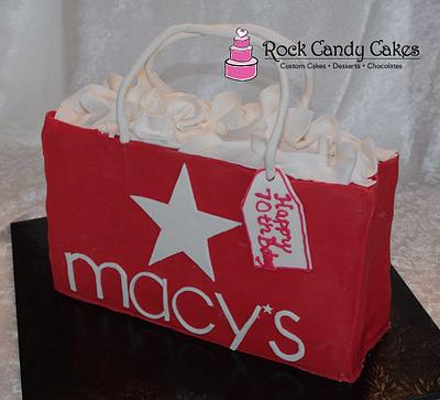 Shopping Bag - Cake by Rock Candy Cakes
