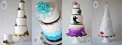 Wedding expo cakes - Cake by Sugar Tree Cakerie