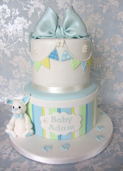 Christening Cake for Adam. - Cake by Nor
