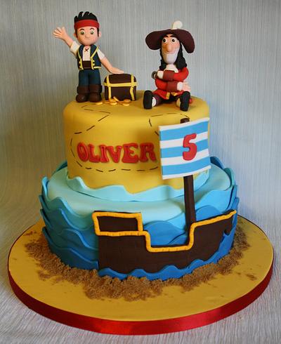 Jake and the Neverland Pirates - Cake by The Cake Cwtch