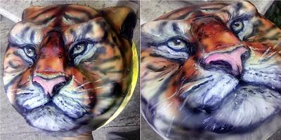 Tiger - Cake by Fatiha Kadi
