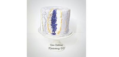 Geode Cake Amethyst - Cake by Donna Tokazowski- Cake Hatteras, Martinsburg WV