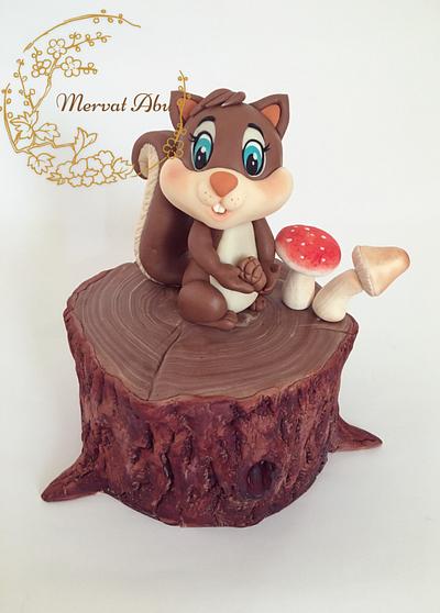 Squirrel cake - Cake by Mervat Abu