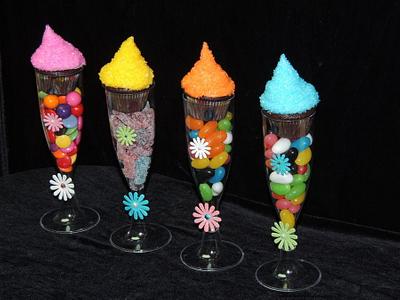 Mini Cupcake & Candy Party Cups - Cake by Crowning Glory