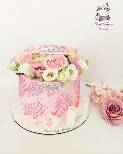 Flower box cake - Cake by Kristina Mineva