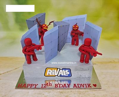 Roblox Rivals cake - Cake by Sweet Mantra Homemade Customized Cakes Pune