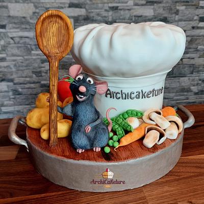 Rèmy Ratatouille Cake - Cake by Archicaketure_Italia