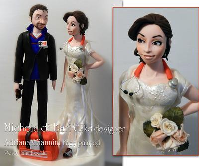 Wedding portrait - Cake by Michela di Bari
