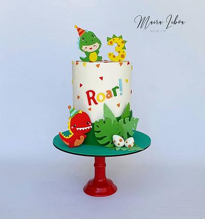 Dino - Cake by Maira Liboa