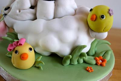 easter chicks - youtube tutorial - Cake by Zoe's Fancy Cakes