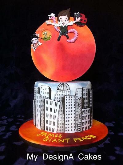 James and the Giant Peach - Cake by Nicky