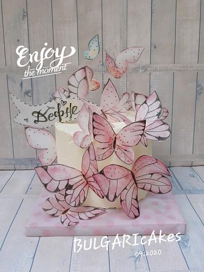 Butterflies... - Cake by BULGARIcAkes