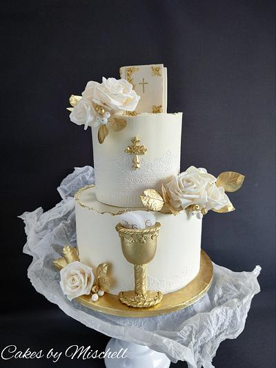 First Holy Communion - Cake by Mischell