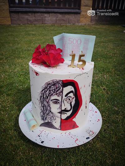 LA CASA DE PAPEL - Cake by ZuzanaL