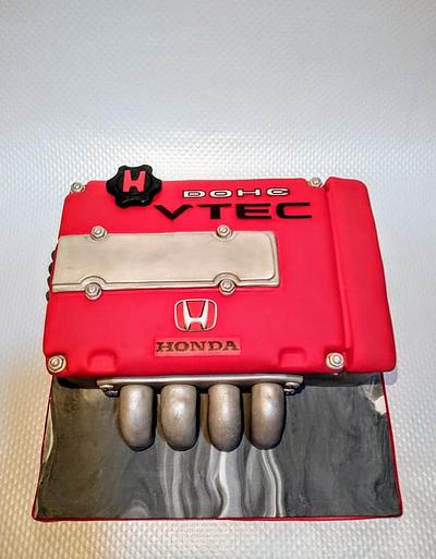Engine Honda - Cake by Dari Karafizieva
