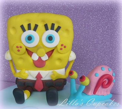 Spongebob - Cake by Lilla's Cupcakes