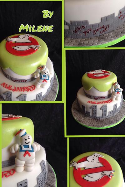 Ghostbuster cake - Cake by Millie