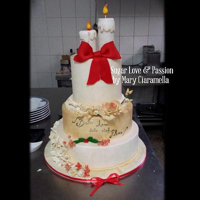 Christmas version - Cake by Mary Ciaramella (Sugar Love & Passion)