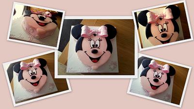 Minnie Mouse cake - Cake by Amanda Parry
