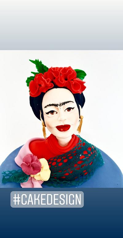 Frida Kahlo - Cake by Sabrina