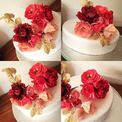 Wedding bouquet  - Cake by valentimssweets