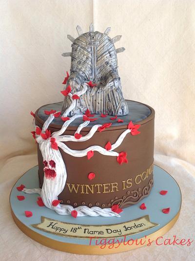 Game of Thrones  - Cake by Tiggylou's cakes 