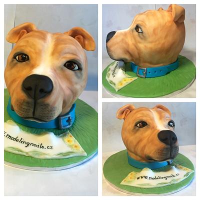 Dog  - Cake by Andrea